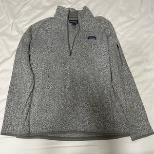Patagonia Gray Quarter-Zip Women's Top